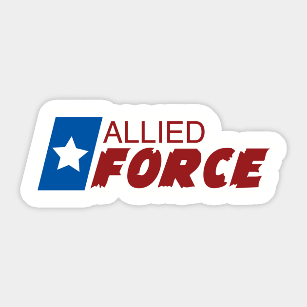 Allied Force Logo Sticker by hamsterrage